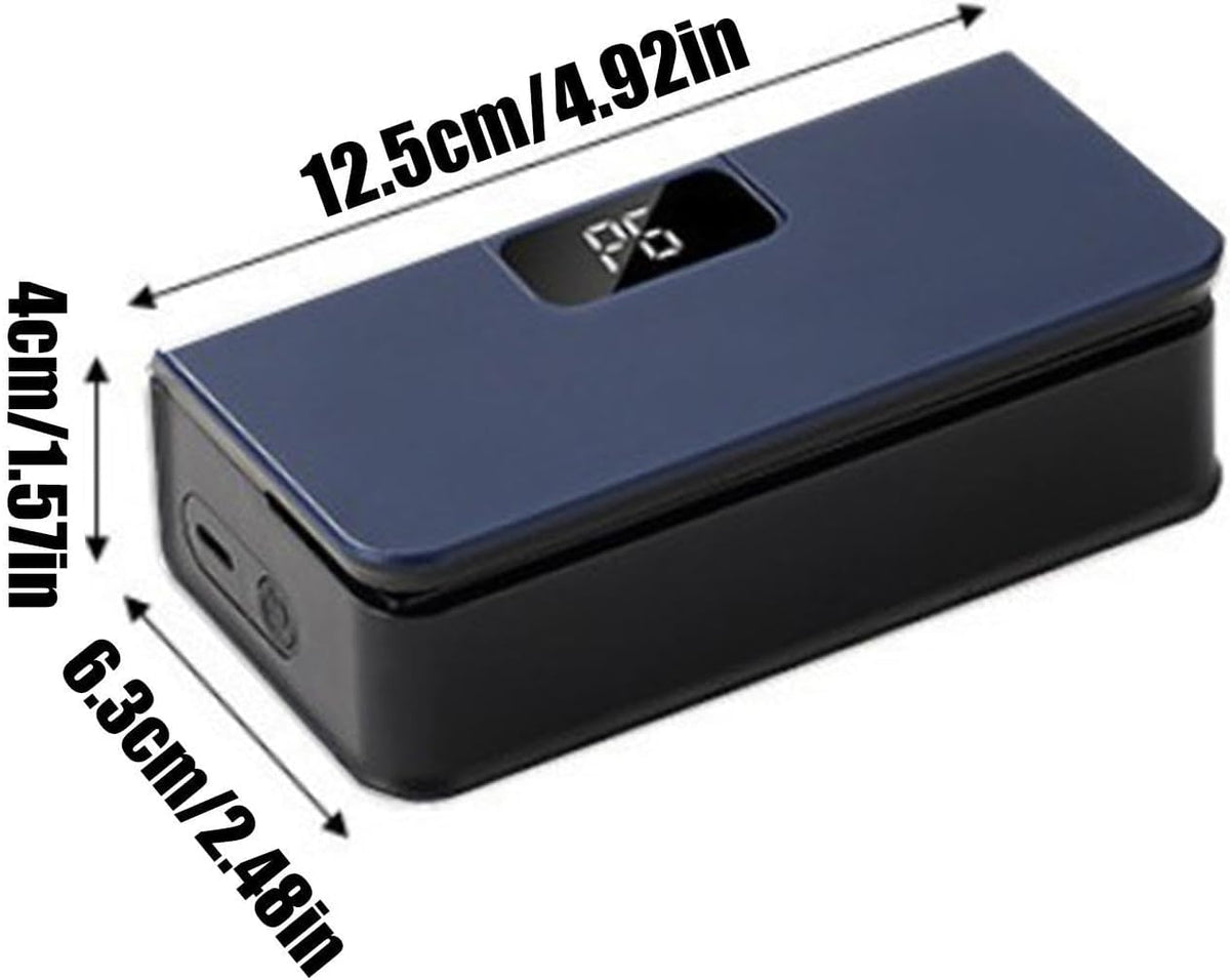 Mini Bag Sealer – 2-in-1 Heat Sealer & Cutter | Portable, Rechargeable, 6-Gear Temp Control
