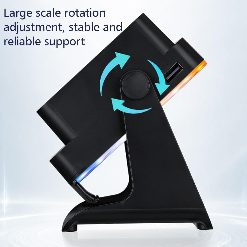 Desktop Induction Speaker Stand with RGB Light