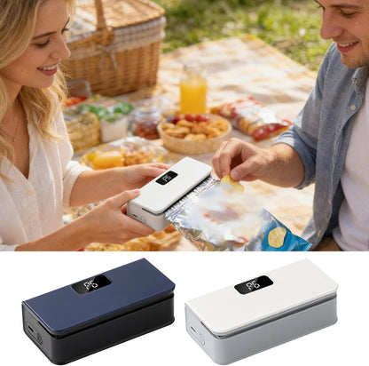 Mini Bag Sealer – 2-in-1 Heat Sealer & Cutter | Portable, Rechargeable, 6-Gear Temp Control