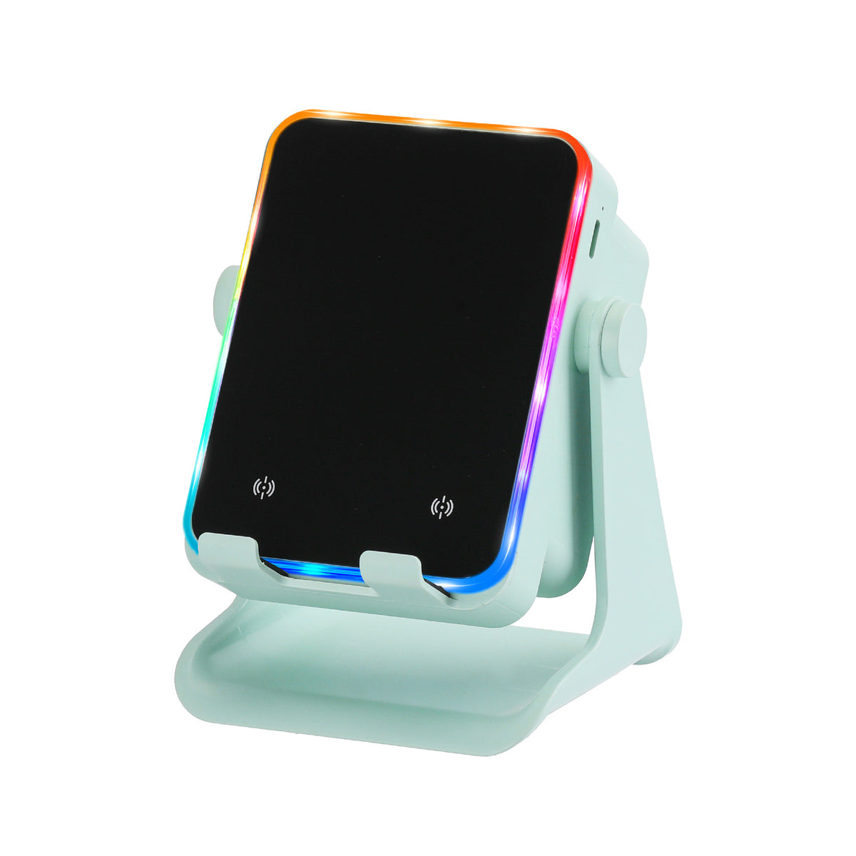 Desktop Induction Speaker Stand with RGB Light