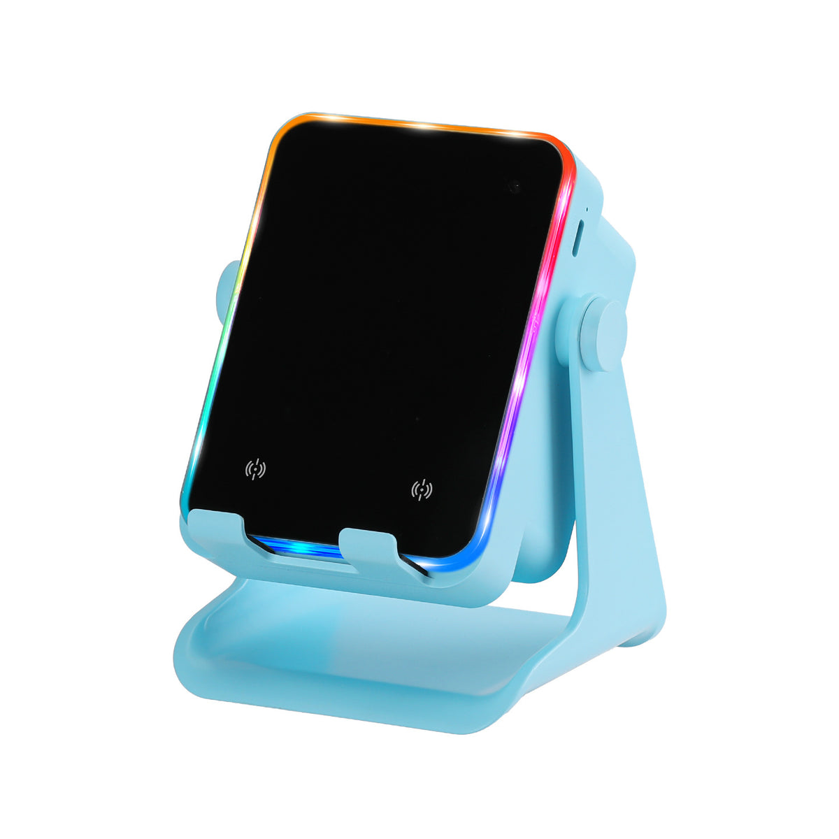 Desktop Induction Speaker Stand with RGB Light
